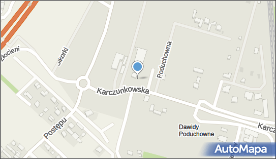 Paczkomat InPost WAW36BAPP, Karczunkowska 170, Warszawa 02-871