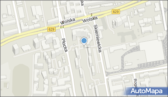 Paczkomat InPost WAW377M, Skierniewicka 19, Warszawa 01-230