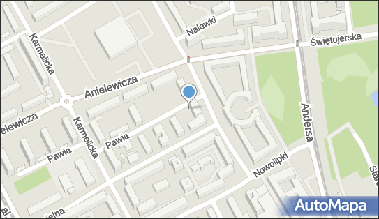 Paczkomat InPost WAW378M, Zamenhofa 5, Warszawa 00-165