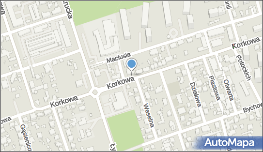 Paczkomat InPost WAW37B, Korkowa 89, Warszawa 04-519