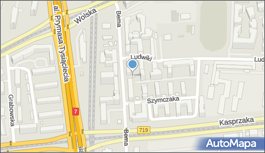 Paczkomat InPost WAW381M, Ludwiki 5A, Warszawa 01-226