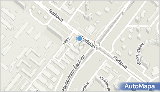 Paczkomat InPost WAW400M, Radiowa 1A, Warszawa 01-485