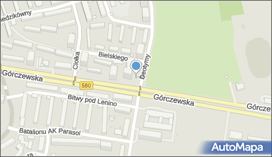 Paczkomat InPost WAW406M, Górczewska 80, Warszawa 01-401