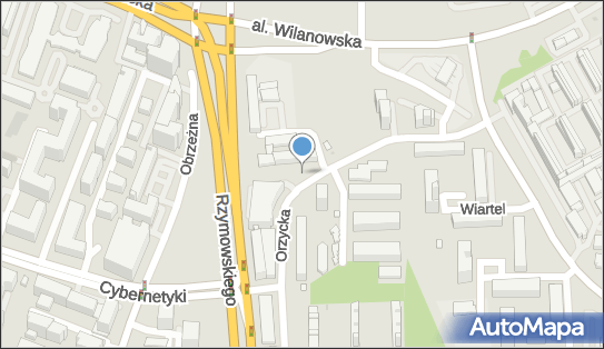 Paczkomat InPost WAW40BAPP, Rzymowskiego 34, Warszawa 02-697
