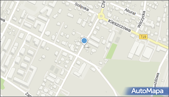 Paczkomat InPost WAW420M, Ryżowa 9, Warszawa 02-483