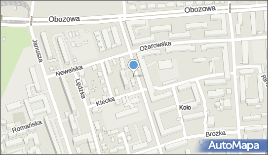 Paczkomat InPost WAW428M, Ciołka 29A, Warszawa 01-445