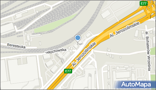 Paczkomat InPost WAW438, Al. Jerozolimskie 144C, Warszawa 02-305