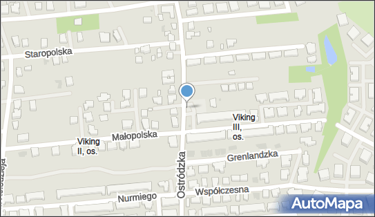 Paczkomat InPost WAW445M, Ostródzka 70B, Warszawa 03-289