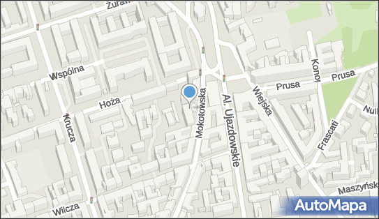 Paczkomat InPost WAW44BAPP, Mokotowska 71, Warszawa 00-530