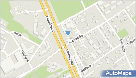 Paczkomat InPost WAW454M, Kołacińska 1, Warszawa 03-171