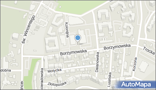 Paczkomat InPost WAW48M, Borzymowska 26, Warszawa 03-594