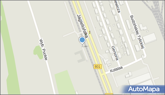 Paczkomat InPost WAW490M, Jagiellońska 75, Warszawa 03-215