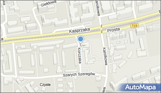 Paczkomat InPost WAW491M, Kasprzaka 1/3, Warszawa 01-211