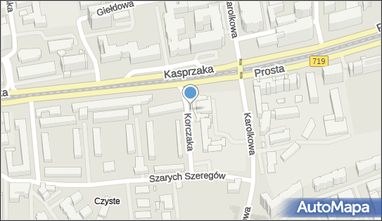 Paczkomat InPost WAW491M, Kasprzaka 1/3, Warszawa 01-211