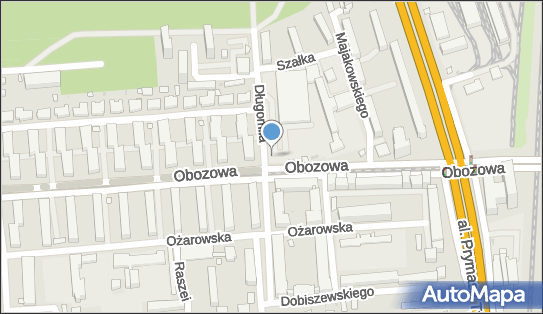 Paczkomat InPost WAW492M, Obozowa 60, Warszawa 01-423