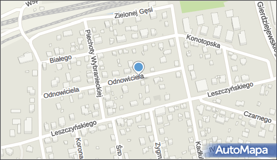 Paczkomat InPost WAW496M, Kazimierza Odnowiciela 7A, Warszawa 02-496