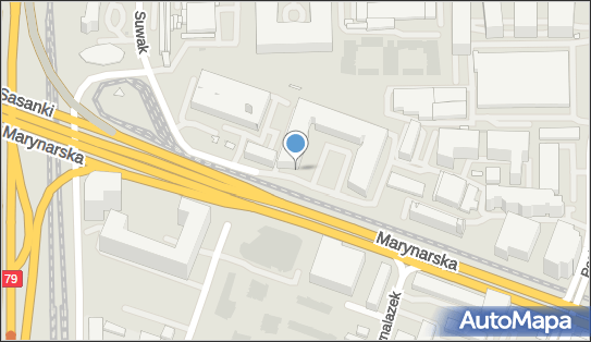 Paczkomat InPost WAW49A, Marynarska 12, Warszawa 02-674
