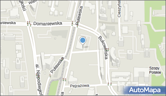 Paczkomat InPost WAW505M, Puławska 131, Warszawa 02-715