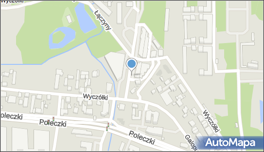 Paczkomat InPost WAW506M, Łączyny 3, Warszawa 02-820