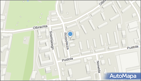 Paczkomat InPost WAW51H, Antka Rozpylacza 2A, Warszawa 01-258
