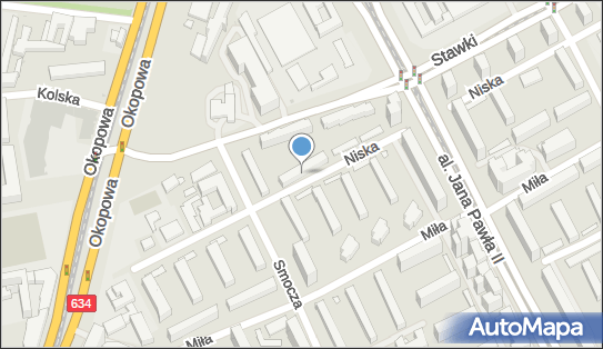 Paczkomat InPost WAW52A, Niska 18, Warszawa 01-041