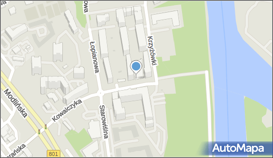 Paczkomat InPost WAW536M, Kowalczyka 9, Warszawa 03-193