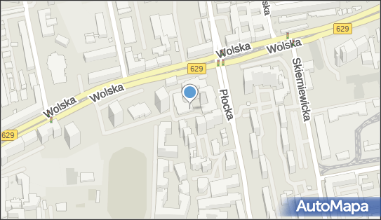 Paczkomat InPost WAW53HP, Płocka 17, Warszawa 01-231