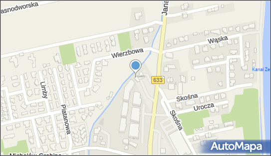 Paczkomat InPost WAW55A, Płochocińska 201, Warszawa 03-044