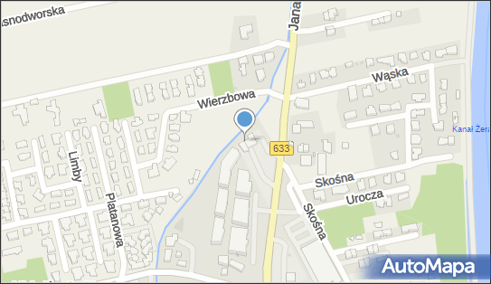 Paczkomat InPost WAW55A, Płochocińska 201, Warszawa 03-044