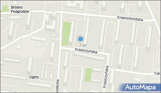 Paczkomat InPost WAW560M, Krasnobrodzka 4, Warszawa 03-214