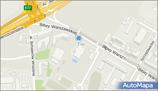 Paczkomat InPost WAW56N, Bitwy Warszawskiej 1920 19, Warszawa 02-366