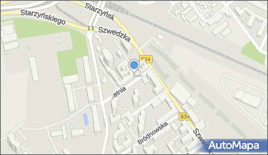 Paczkomat InPost WAW58BAPP, Letnia 5, Warszawa 03-442