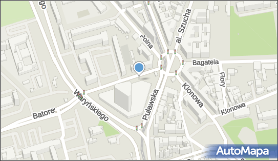 Paczkomat InPost WAW59M, Puławska 2, Warszawa 02-566