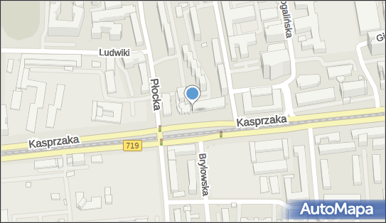 Paczkomat InPost WAW604M, Kasprzaka 24, Warszawa 01-211