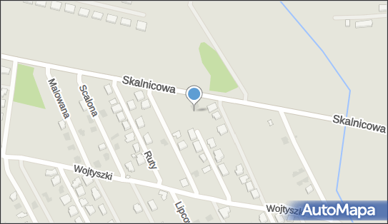 Paczkomat InPost WAW61BAPP, Skalnicowa 98, Warszawa 04-797