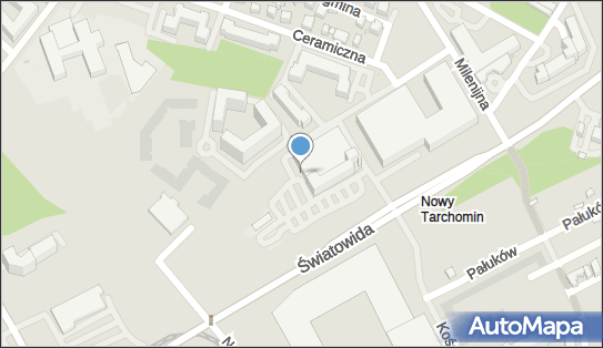Paczkomat InPost WAW63A, Światowida 18, Warszawa 03-144