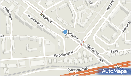 Paczkomat InPost WAW645M, Gołuchowska 4, Warszawa 01-485