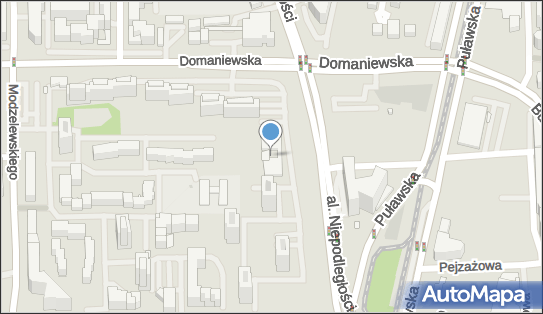 Paczkomat InPost WAW655M, Aleja Niepodległości 19, Warszawa 02-626
