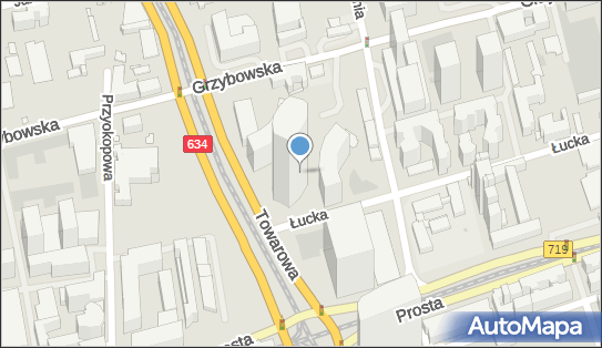 Paczkomat InPost WAW65N, pl. Europejski 1, Warszawa 00-844