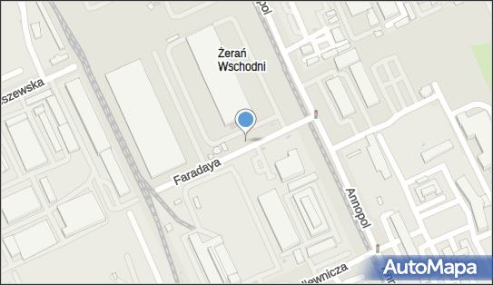 Paczkomat InPost WAW662M, Michaela Faradaya 1, Warszawa 03-233