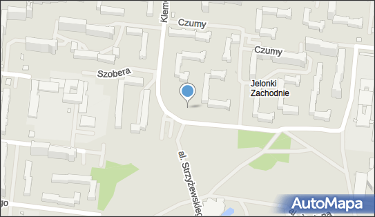 Paczkomat InPost WAW675M, Klemensiewicza 2, Warszawa 01-318