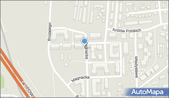 Paczkomat InPost WAW682M, Henryka Brodatego 55, Warszawa 02-496