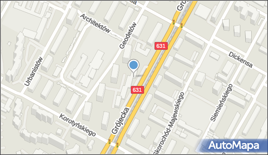 Paczkomat InPost WAW686M, Grójecka 128, Warszawa 02-383