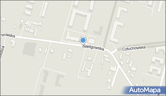 Paczkomat InPost WAW693M, Szeligowska 47B, Warszawa 01-320