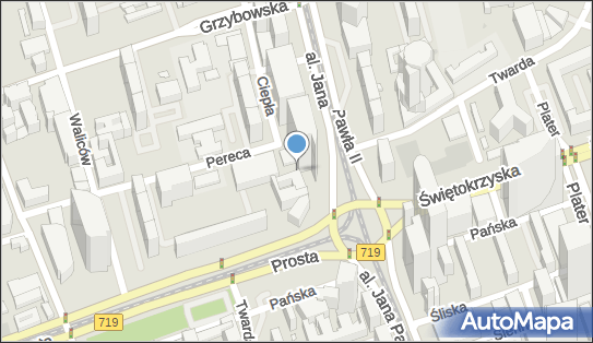 Paczkomat InPost WAW69N, Ciepła 3, Warszawa 00-854