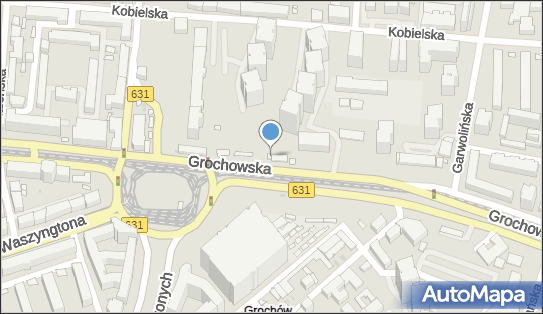 Paczkomat InPost WAW701M, Grochowska 204, Warszawa 04-357
