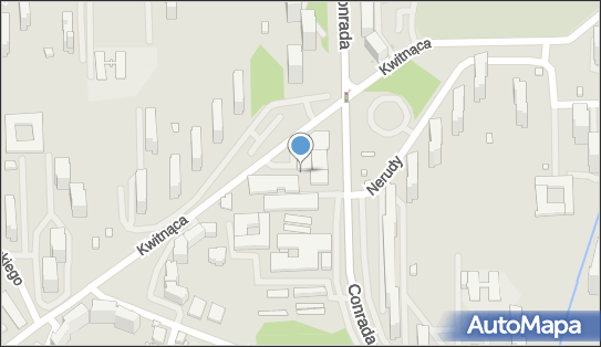 Paczkomat InPost WAW715M, Josepha Conrada 15A, Warszawa 01-922