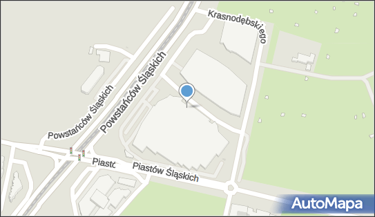 Paczkomat InPost WAW75A, Powstańców Śląskich 126, Warszawa 01-466