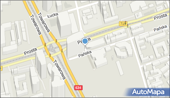 Paczkomat InPost WAW761M, Rondo Daszyńskiego 1, Warszawa 00-843