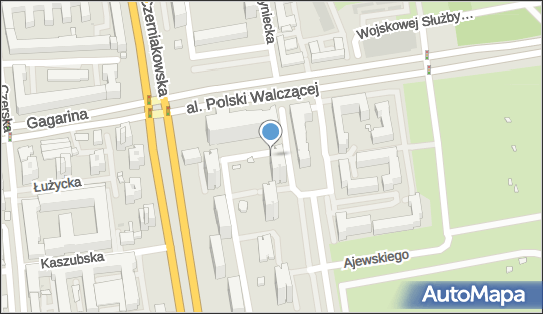 Paczkomat InPost WAW785M, Zwierzyniecka 1, Warszawa 00-719